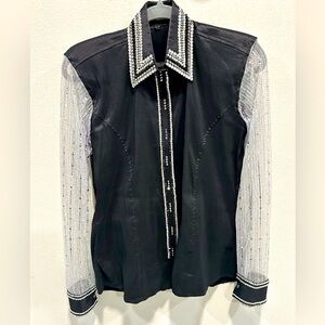 Taffeta Western show shirt